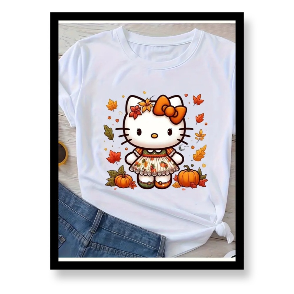(New in Package) Hello Kitty White Women’s Shirt